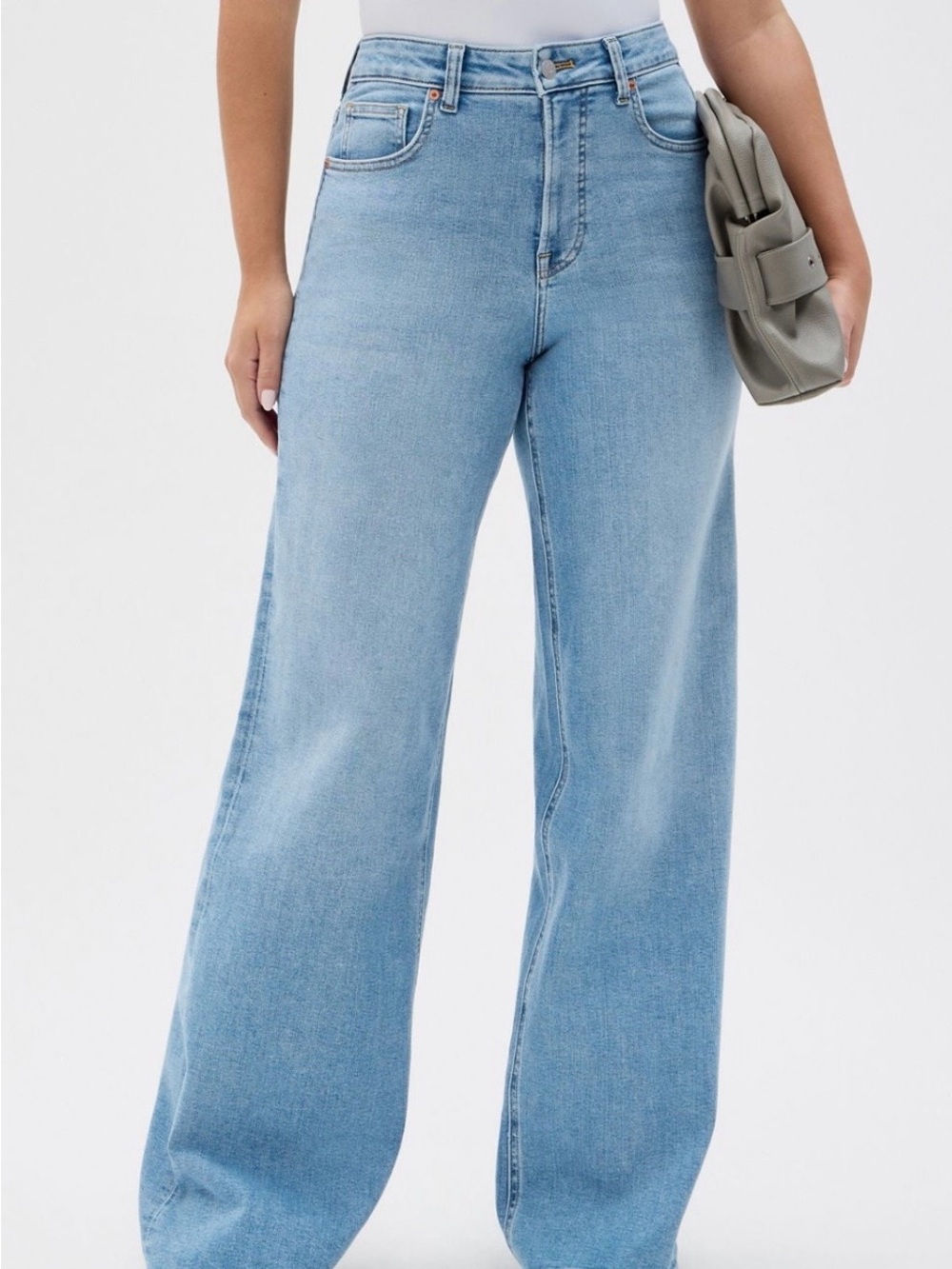 Fabletics High Rise Wide Leg Jean - Picture 3 of 4